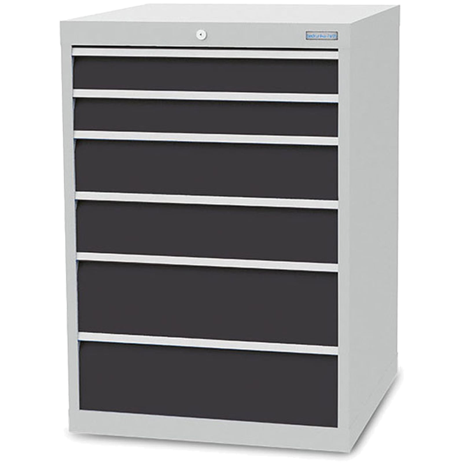 Bedrunka+Hirth Schubladenschrank Tiefe 736 mm R 24-24 6x Schublade BxTxH 705x736x 1.019 mm - 700/0222V10Z