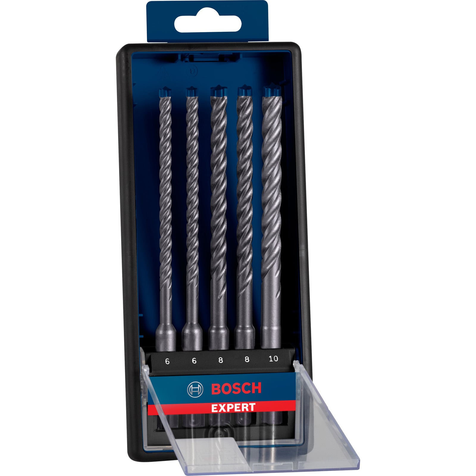 Bosch Expert SDS plus-7X Hammerbohrer-Set 6/6/8/8/10 mm 5tlg. - 2608900198