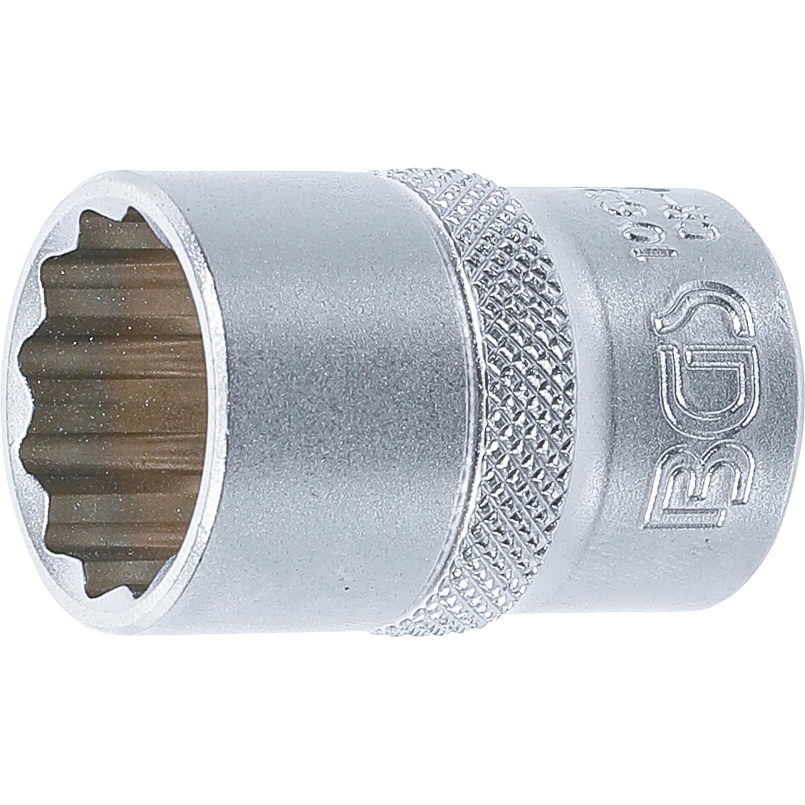 BGS Steckschlüssel-Einsatz Zwölfkant Antrieb Innenvierkant 12,5 mm (1/2") SW 19 mm - 10639