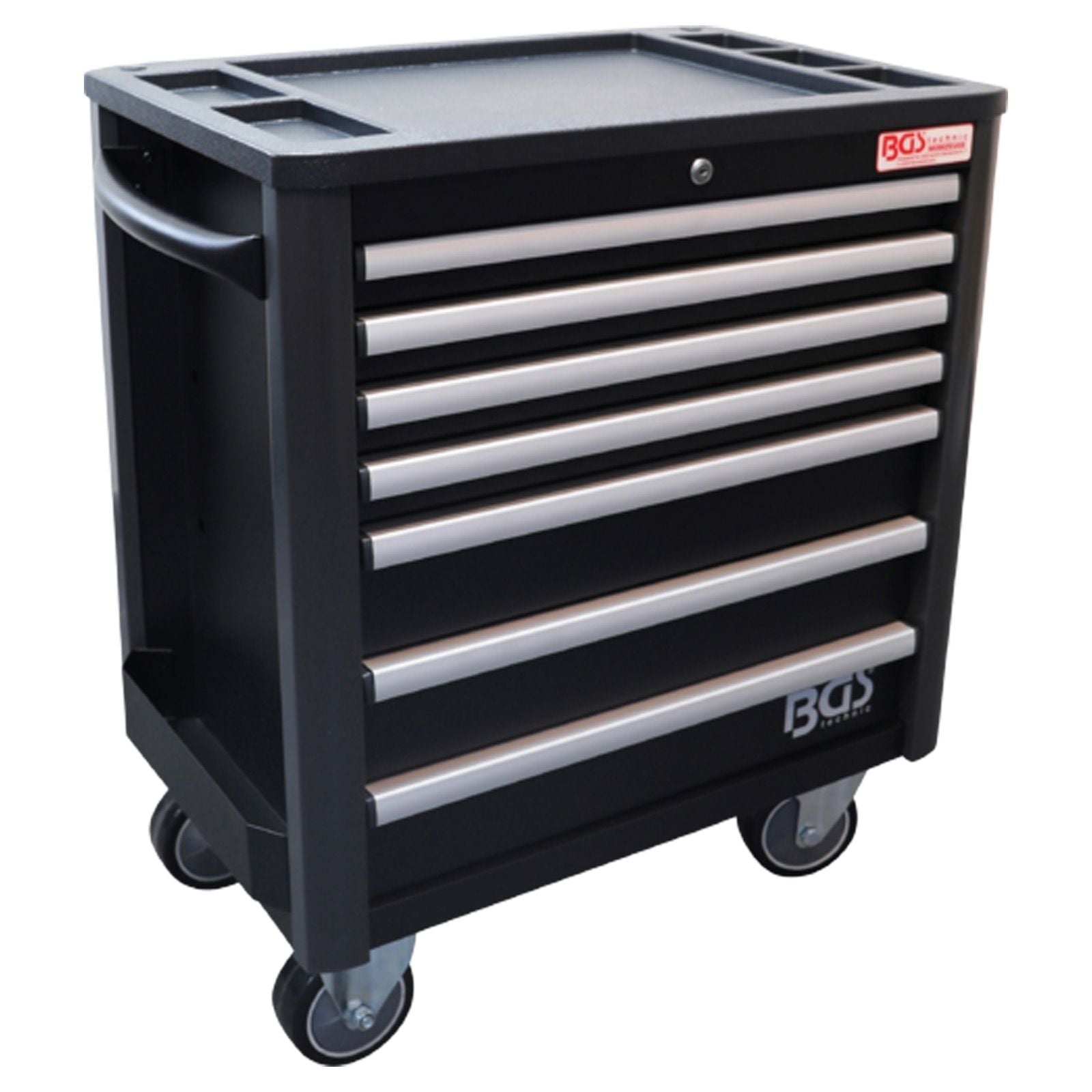 BGS Werkstattwagen 7 Schubladen extra geringe Bauhöhe leer - 4102