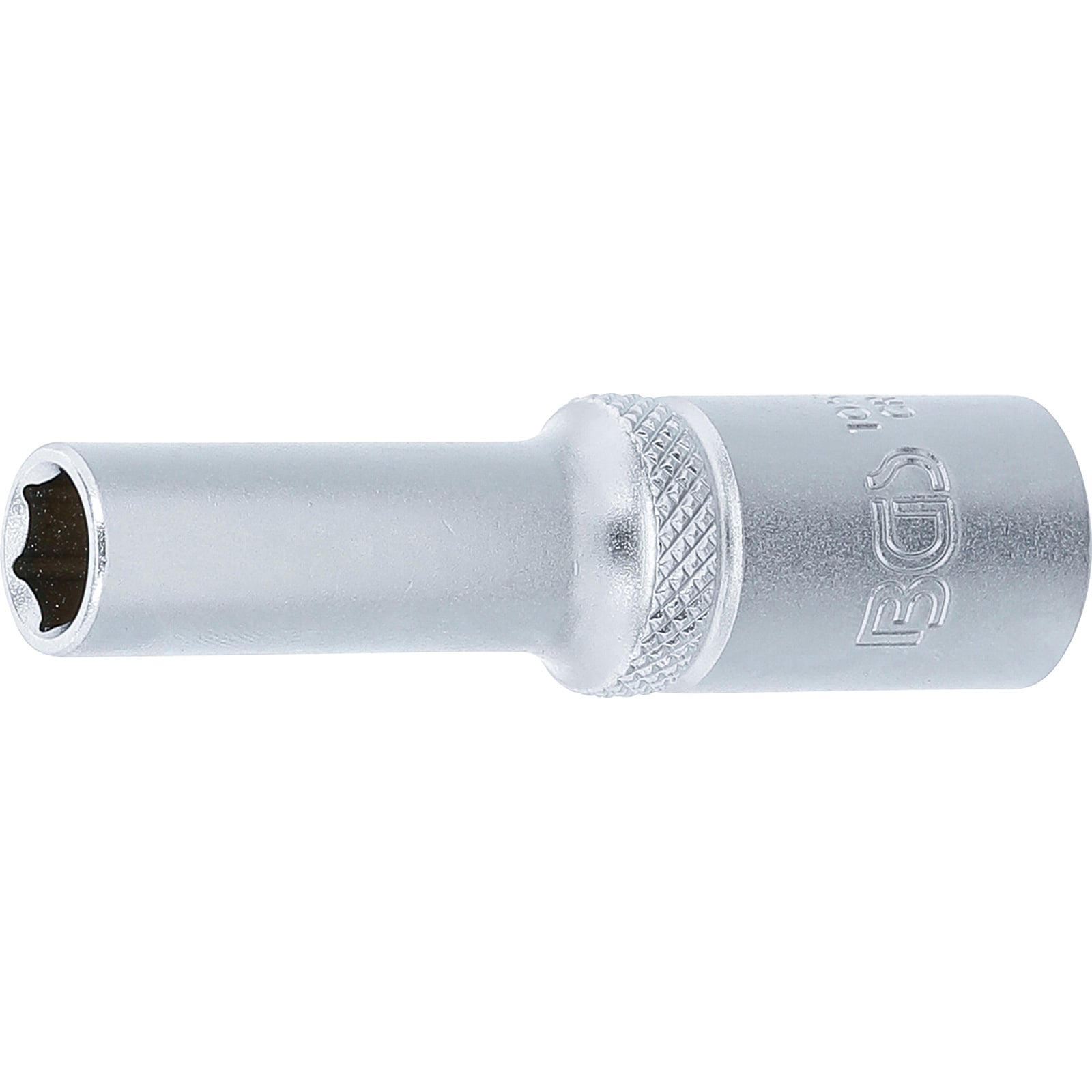 BGS Steckschlüssel-Einsatz Sechskant tief Antrieb Innenvierkant 10 mm (3/8") SW 8 mm - 10528