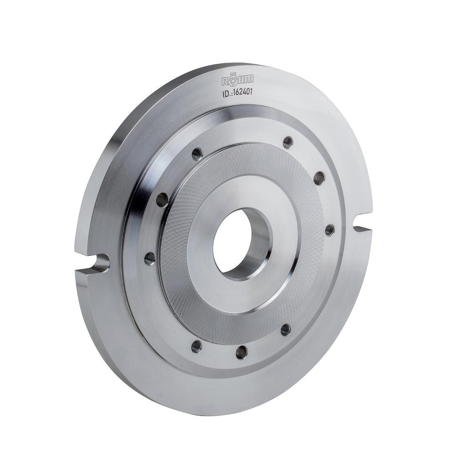 Röhm Grundplatte, Größe 250, für Drehfutter mit zylindrischer Zentrieraufnahme - 163036