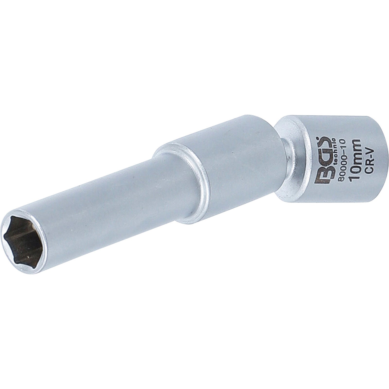 BGS Glüh- und Zündkerzen-Gelenk-Einsatz Antrieb Innenvierkant 10 mm (3/8") SW 10 mm - 80000-10