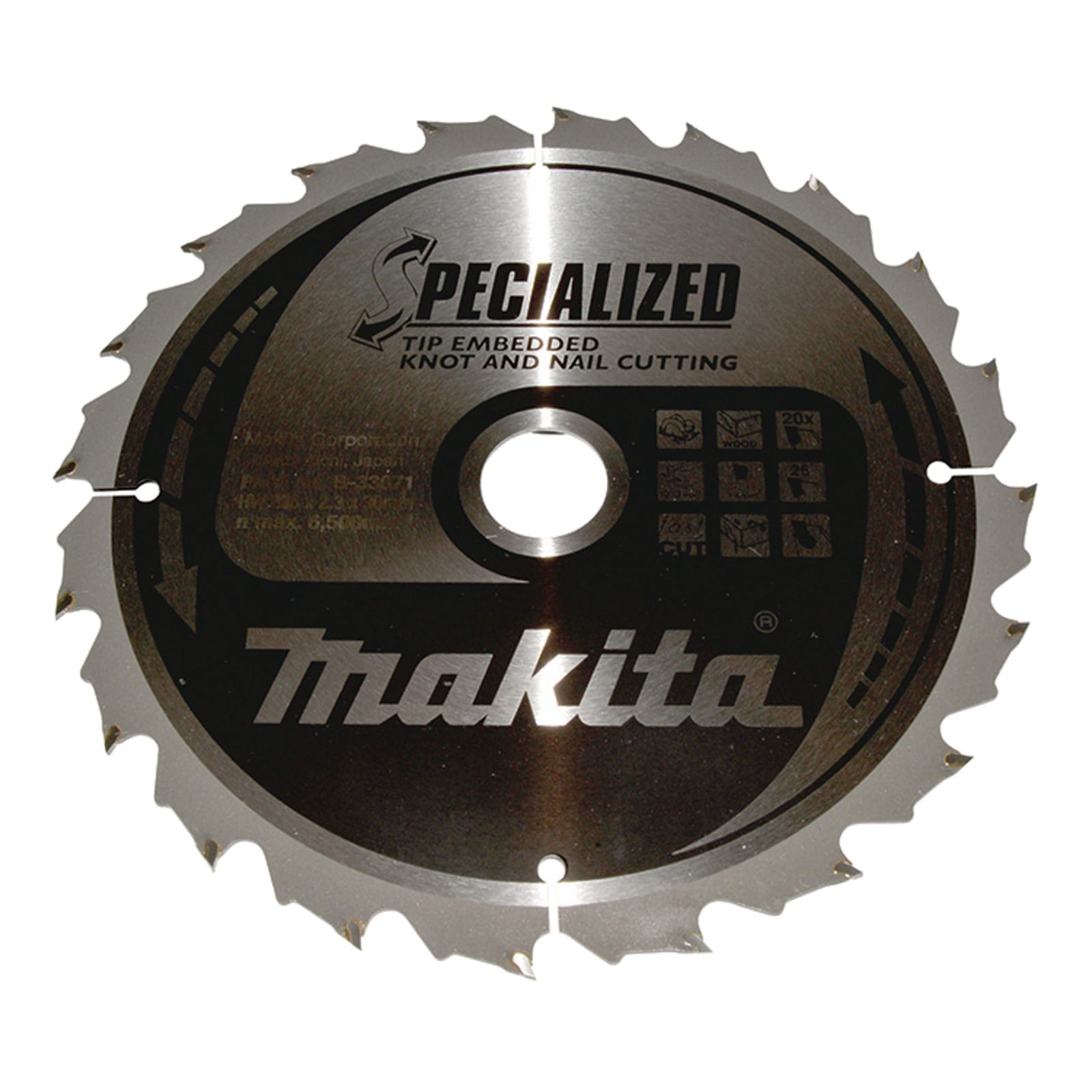 Makita SPECIALIZED Sägeblatt 235x30x20Z - B-33071