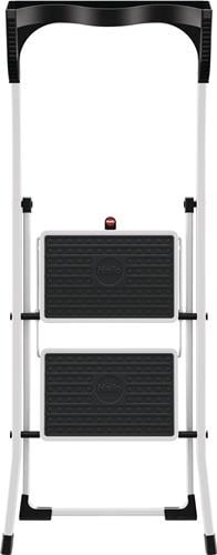 Klapptritt Stufen 2Plattform-H.470mm Stahl/Kunststoff m.Anti-Rutsch-Matten HAILO