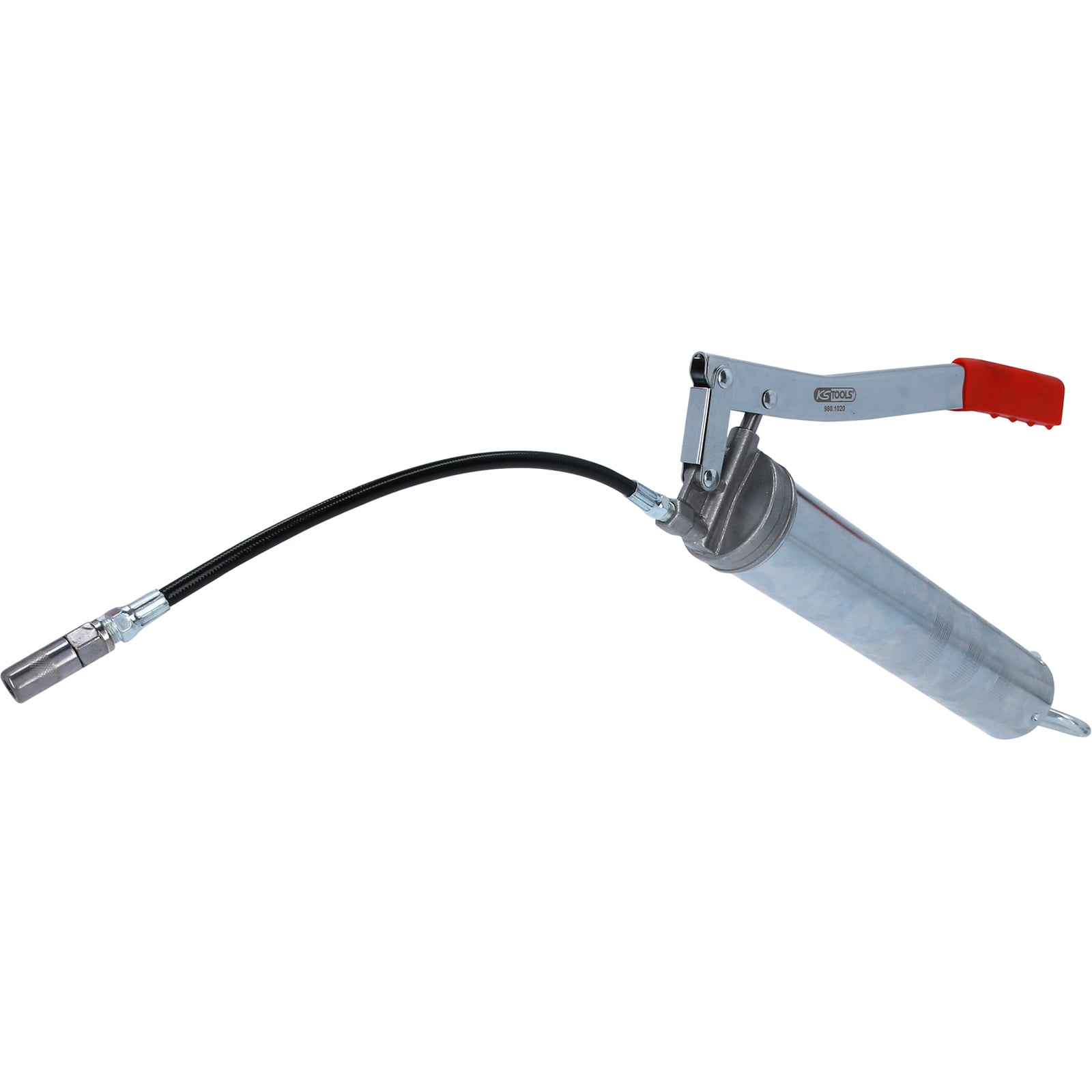 KS TOOLS Hebel-Fettpresse mit flexiblem Schlauch 400g - 980.1010