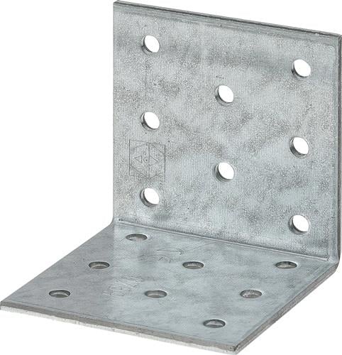 VORMANN Lochplattenwinkel 80 x 80 x 80 mm S.2,5 mm - 70941000