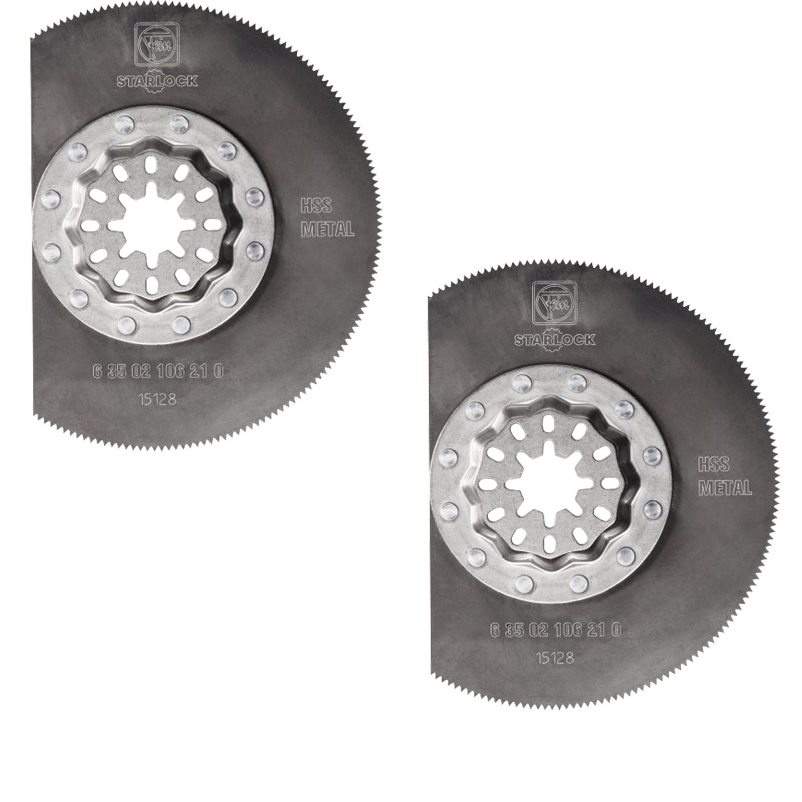 Fein 2x HSS-Sägeblatt Starlock 85 mm - 63502106220