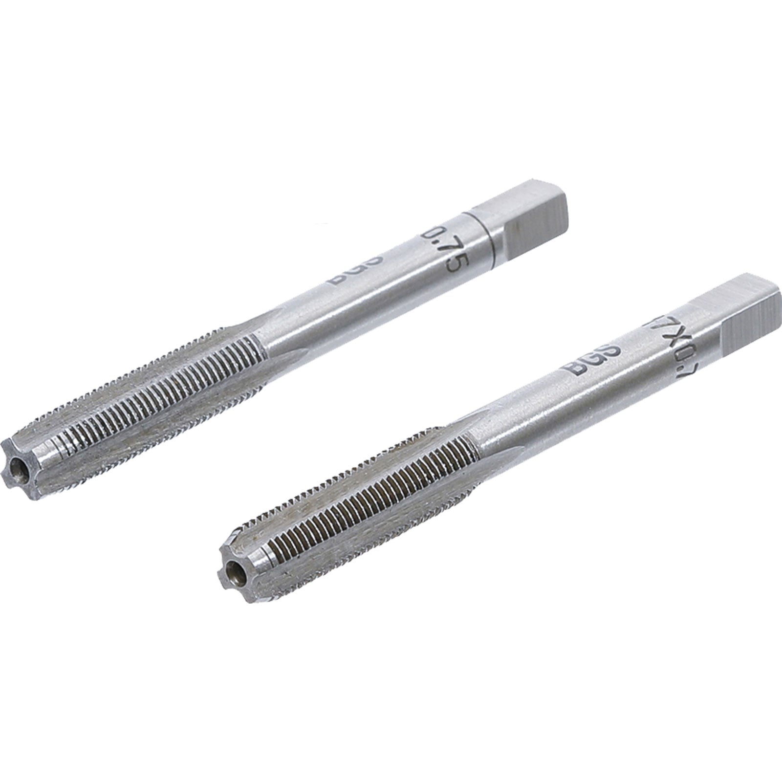 BGS Gewindebohrer Vor- und Fertigschneider M7 x 0,75 2tlg. - 1900-M7X0.75-B