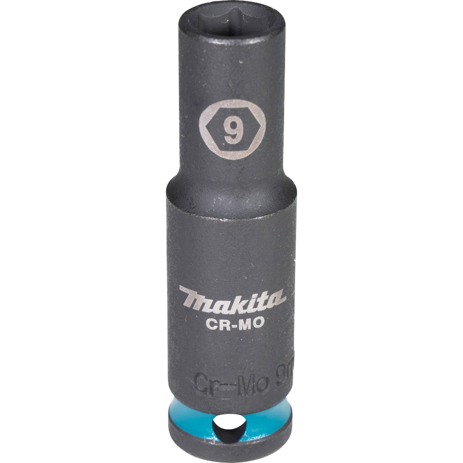 Makita E-16265 Steckschlüssel 3/8" SW9 Impact Black lang