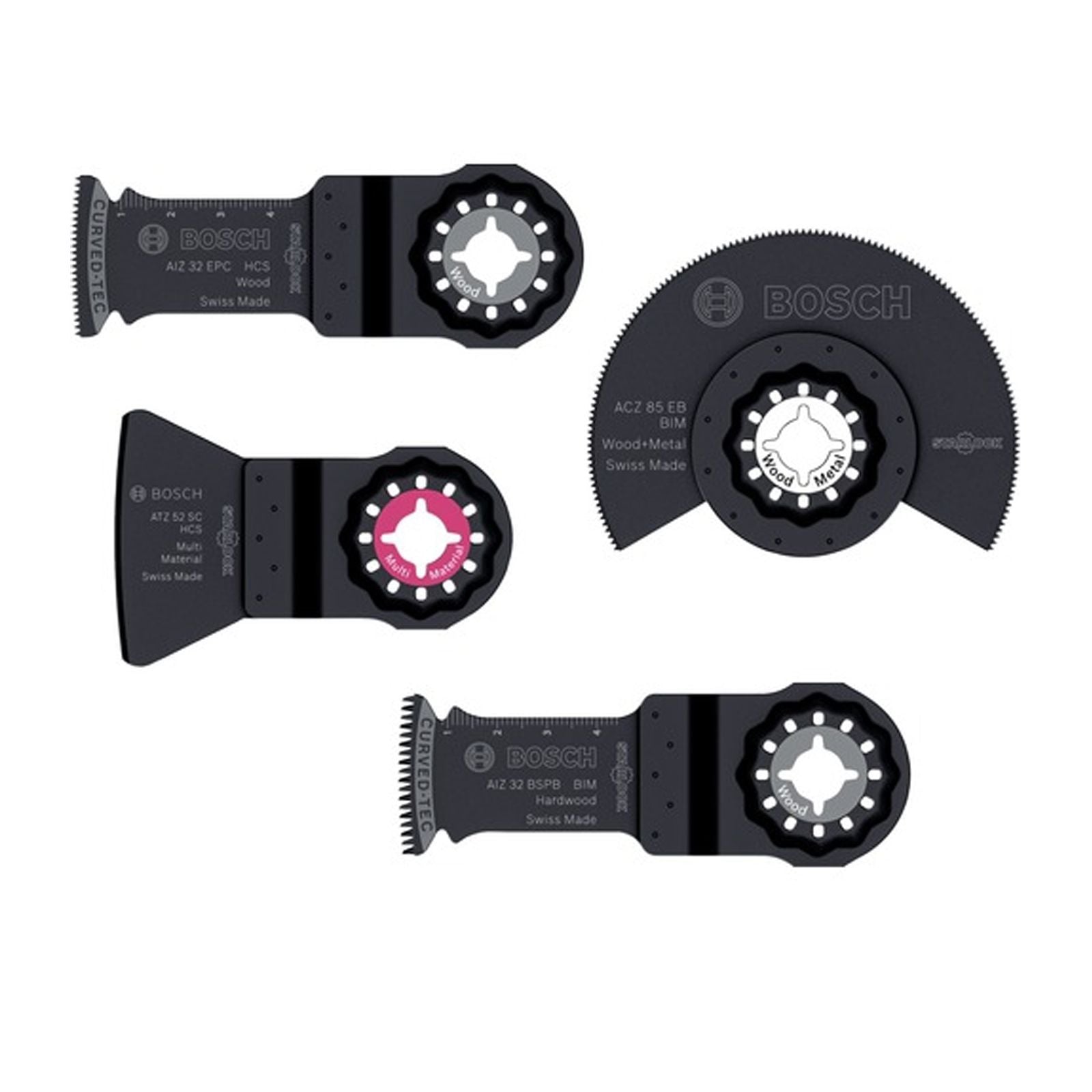 Bosch 4tlg. Boden-/Einbau-Set - 2609256979