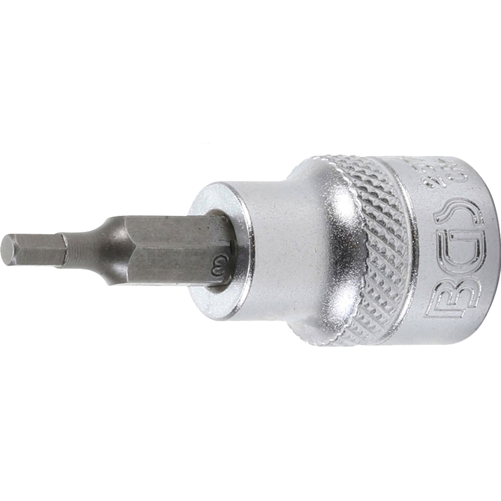 BGS Bit-Einsatz Antrieb Innenvierkant 10 mm (3/8") Innensechskant 3 mm - 2576