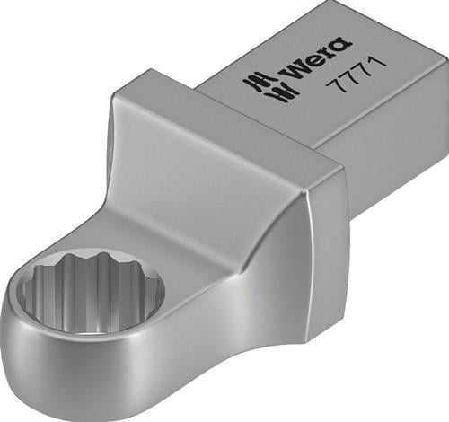 Einsteckringschlüssel 7771 SW 13mm 9x12mm CV-Stahl WERA