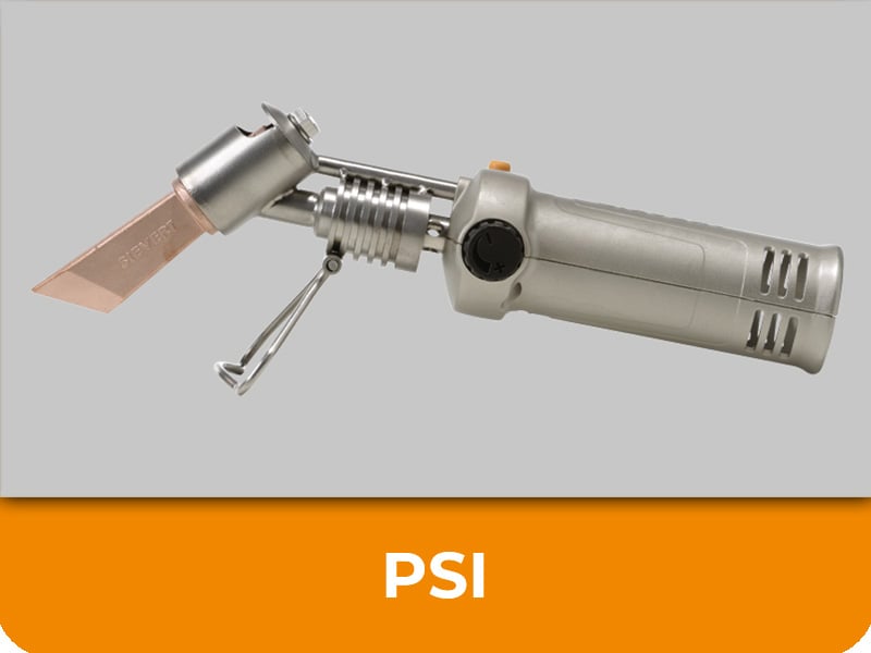 Sievert PSI tragbares Lötgerät mit präzisem Flachbrenneraufsatz