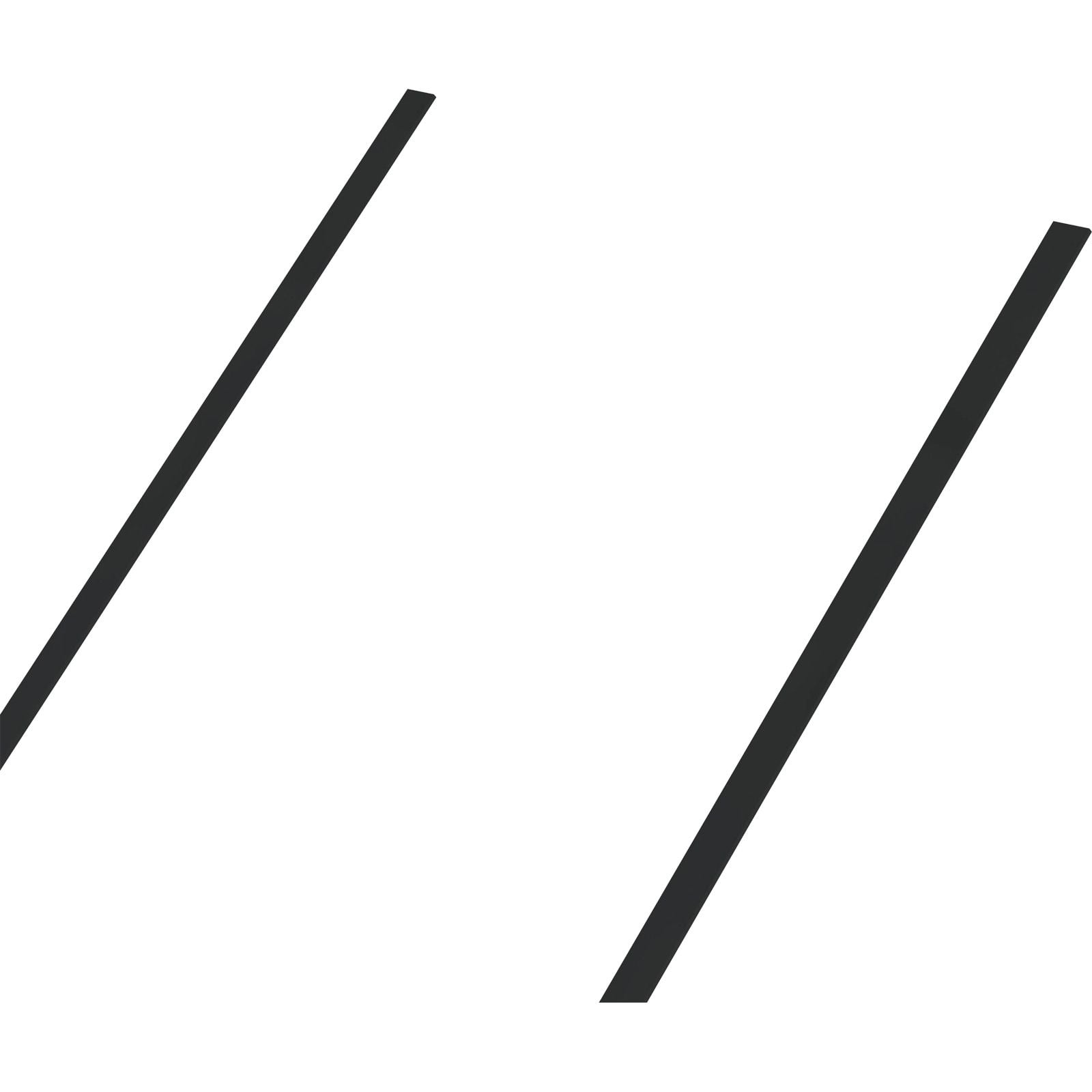 Günzburger Steigtechnik 2x Kunststoff-Auflage für Dachleiter Länge 1,96 m - 011211