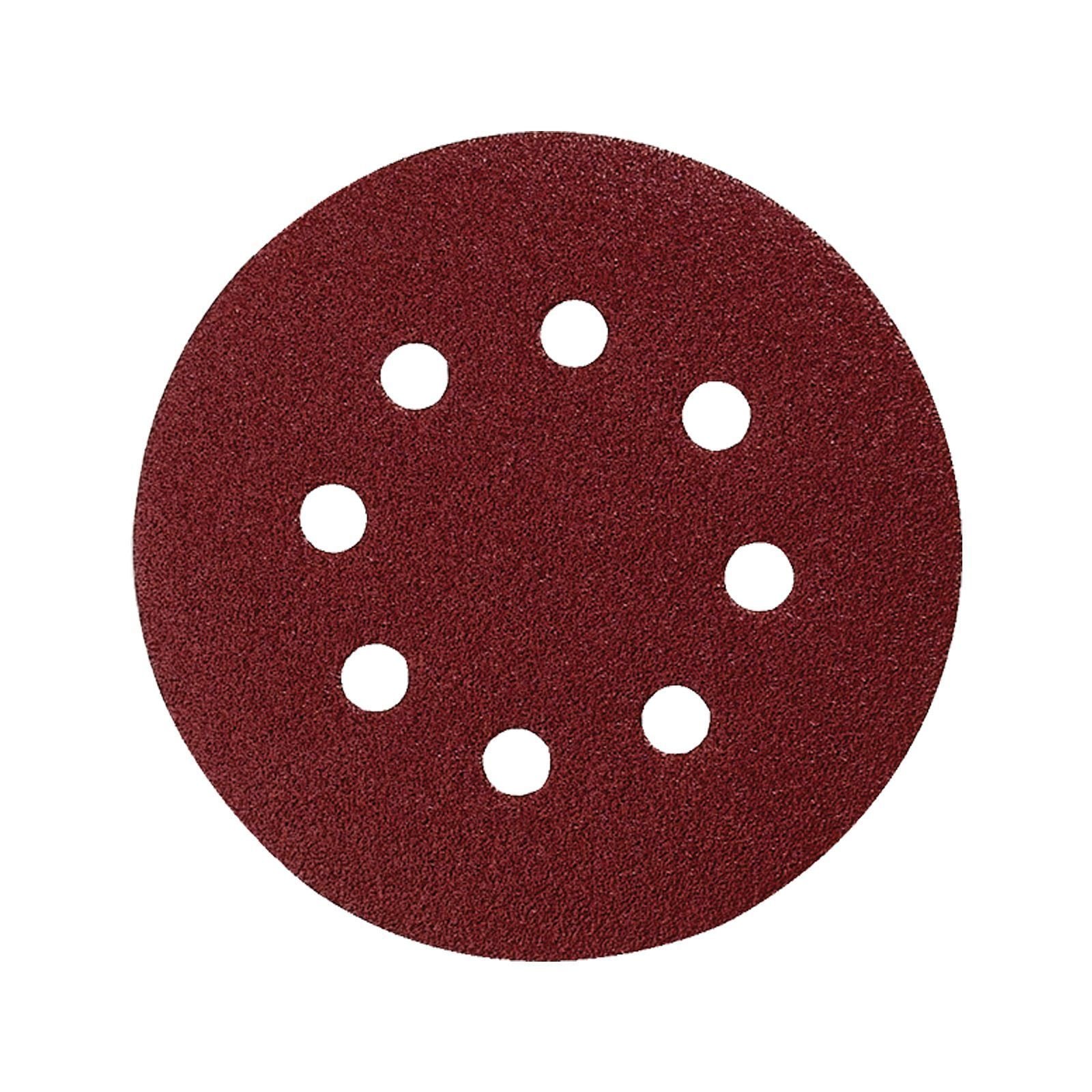Makita 10x Schleifpapier Klett 125 mm K180 - P-43583