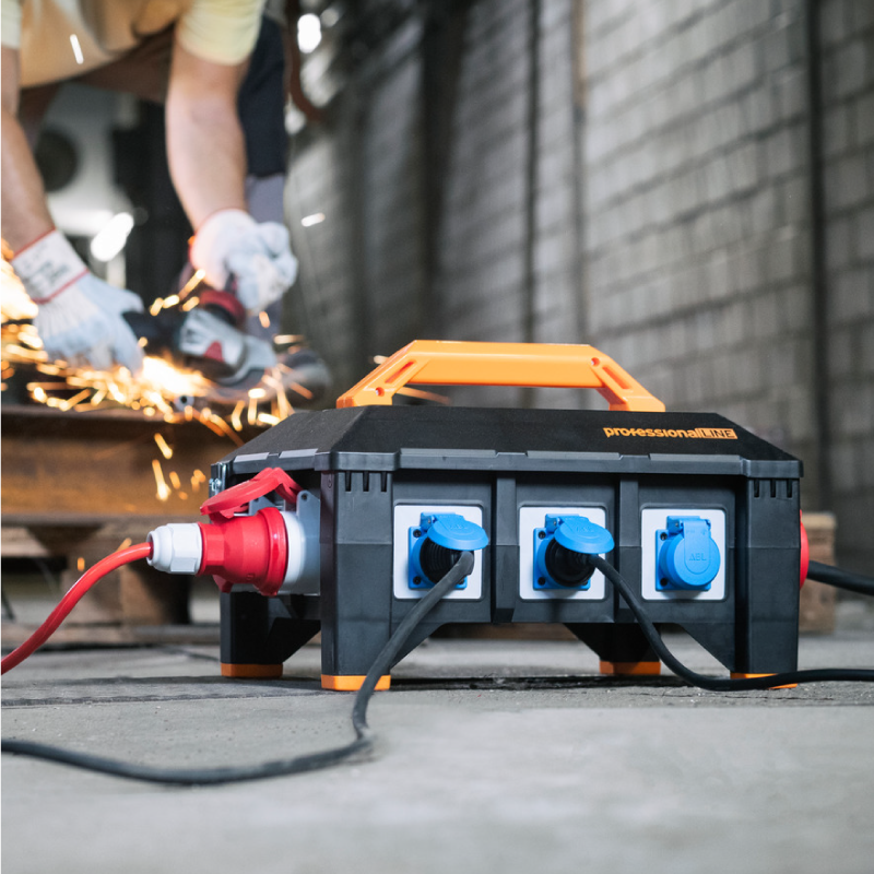 Brennenstuhl Stromverteiler für Baustellen und Werkstätten