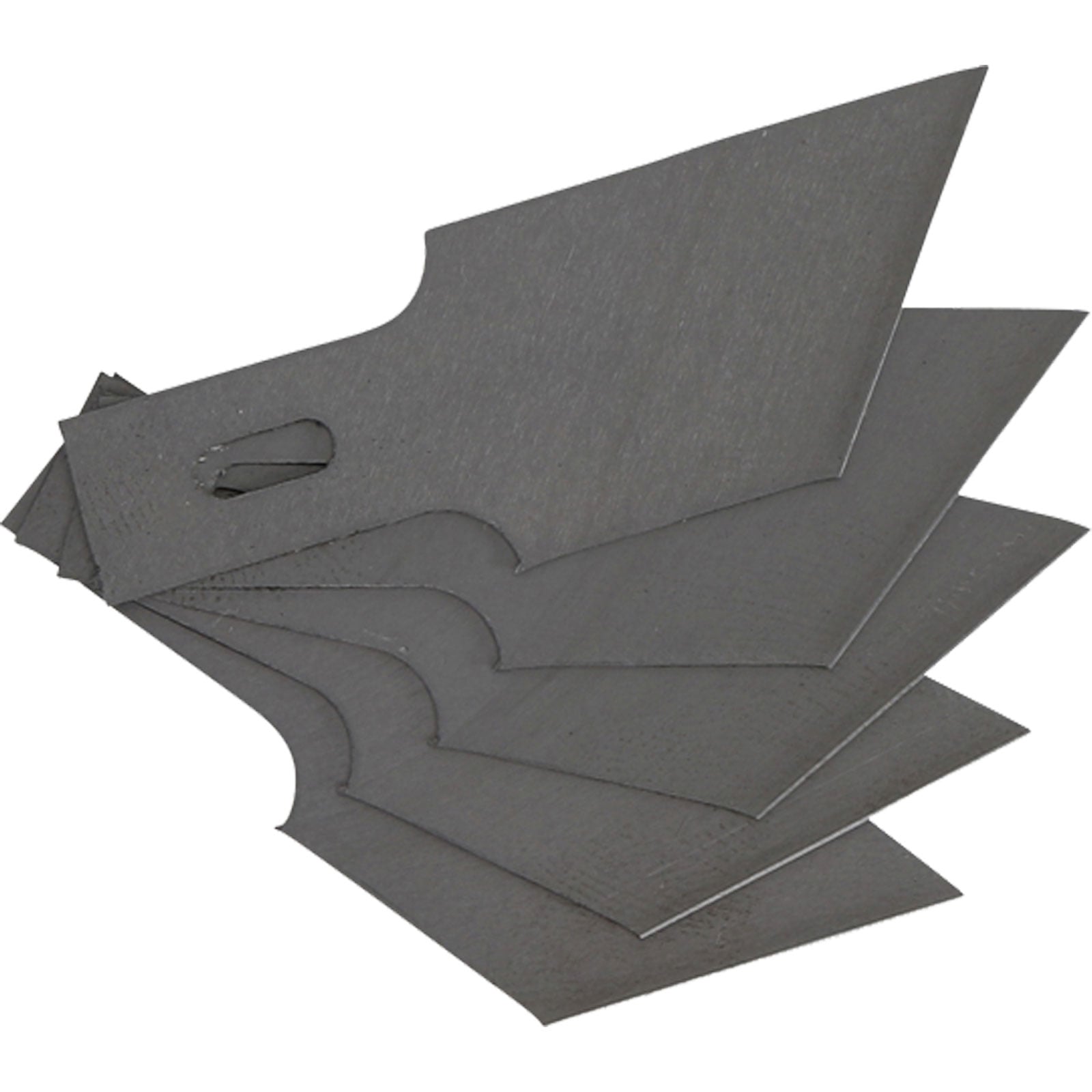 BGS Ersatz-Schneideklingen für Art. 364 0,6 x 16 mm x 53° 5tlg. - 364-16x53