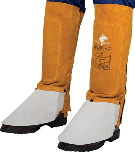 Weldas Gamaschen Lava Brown Länge ca. 36 cm - 44-7114