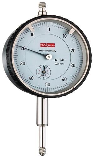 KÄFER Messuhr M2T B 10mm Abl.0,01mm Ziffernbl.beids.0-50-0 - 10258