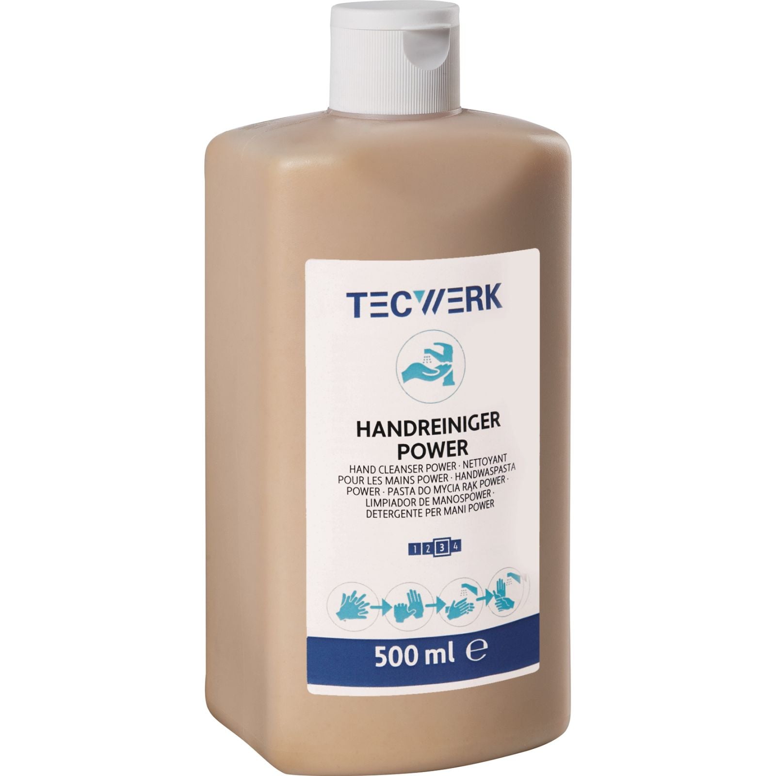Handreiniger Power 500ml seifenfrei,lösemittelfrei,parfümiert TECWERK