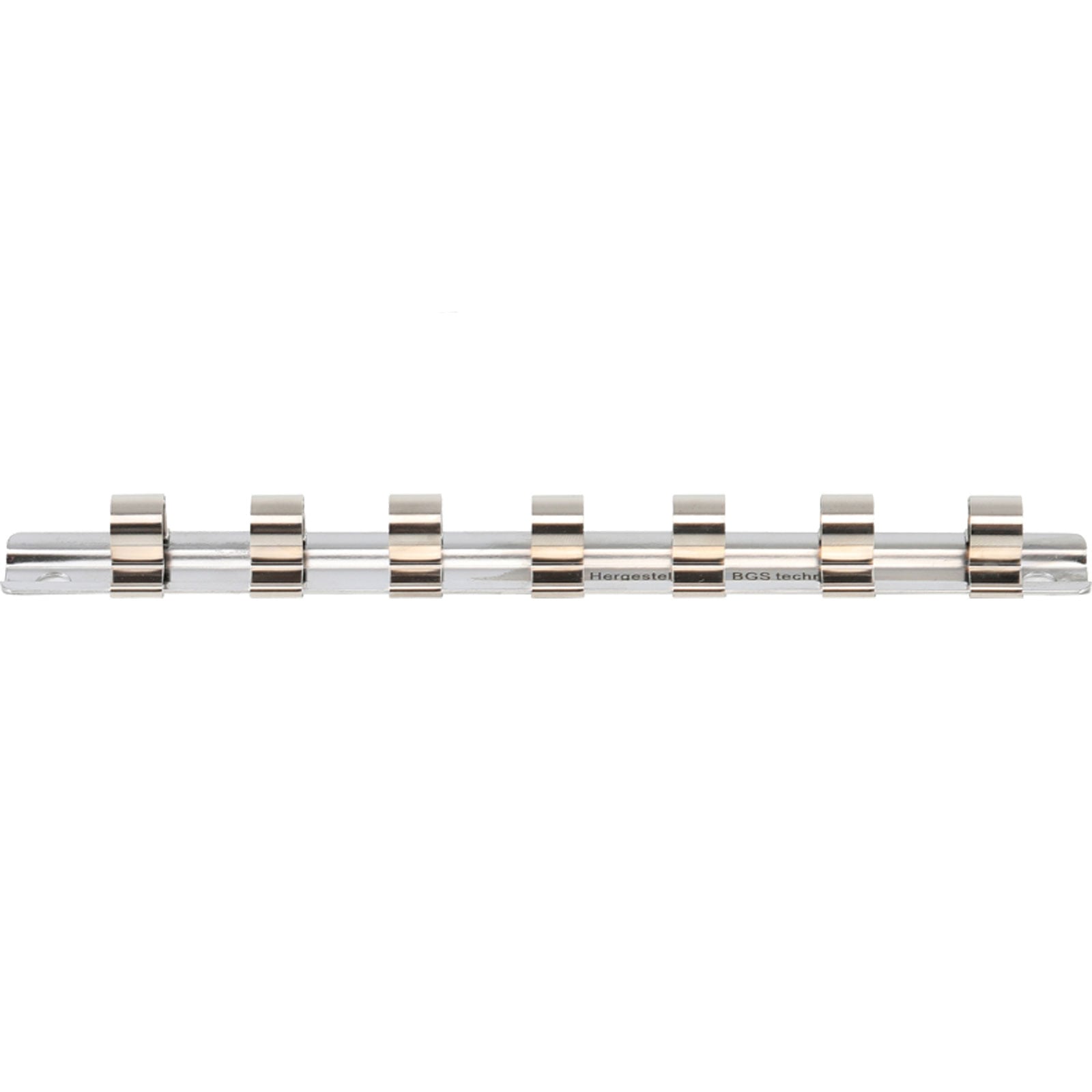 BGS Aufsteckschiene mit 7 Clips 10 mm (3/8") - 2317