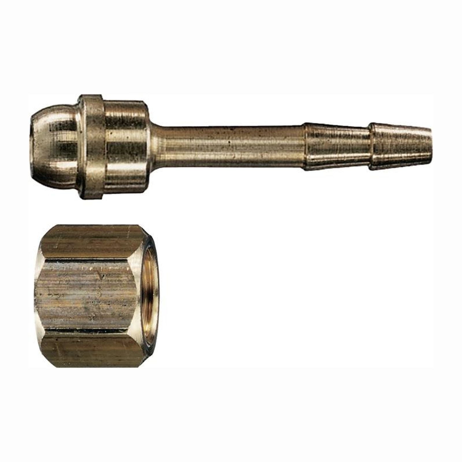 EWO Schlauchanschluss Messing Schlauchweite DN 6 für Überwurfmutter 13,16 mm - 197.02