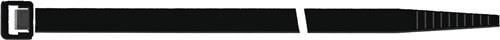 SAPISELCO 100x Kabelbinder Länge 540 mm Breite 7,5 mm schwarz - SEL.3.437 SAPISELCO 100x Kabelbinder Länge 540 mm Breite 7,5 mm schwarz - SEL.3.437