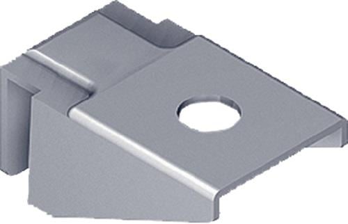 ELEMENT SYSTEM Aufsteckhalter 11604 einseitig Stahl vernickelt - 11604-00001