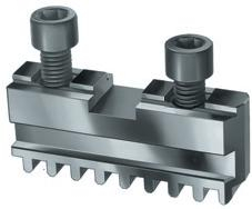 Röhm Grundbacke GB, Größe 800, 4-Backensatz, mit Befestigungsschraube - 141616