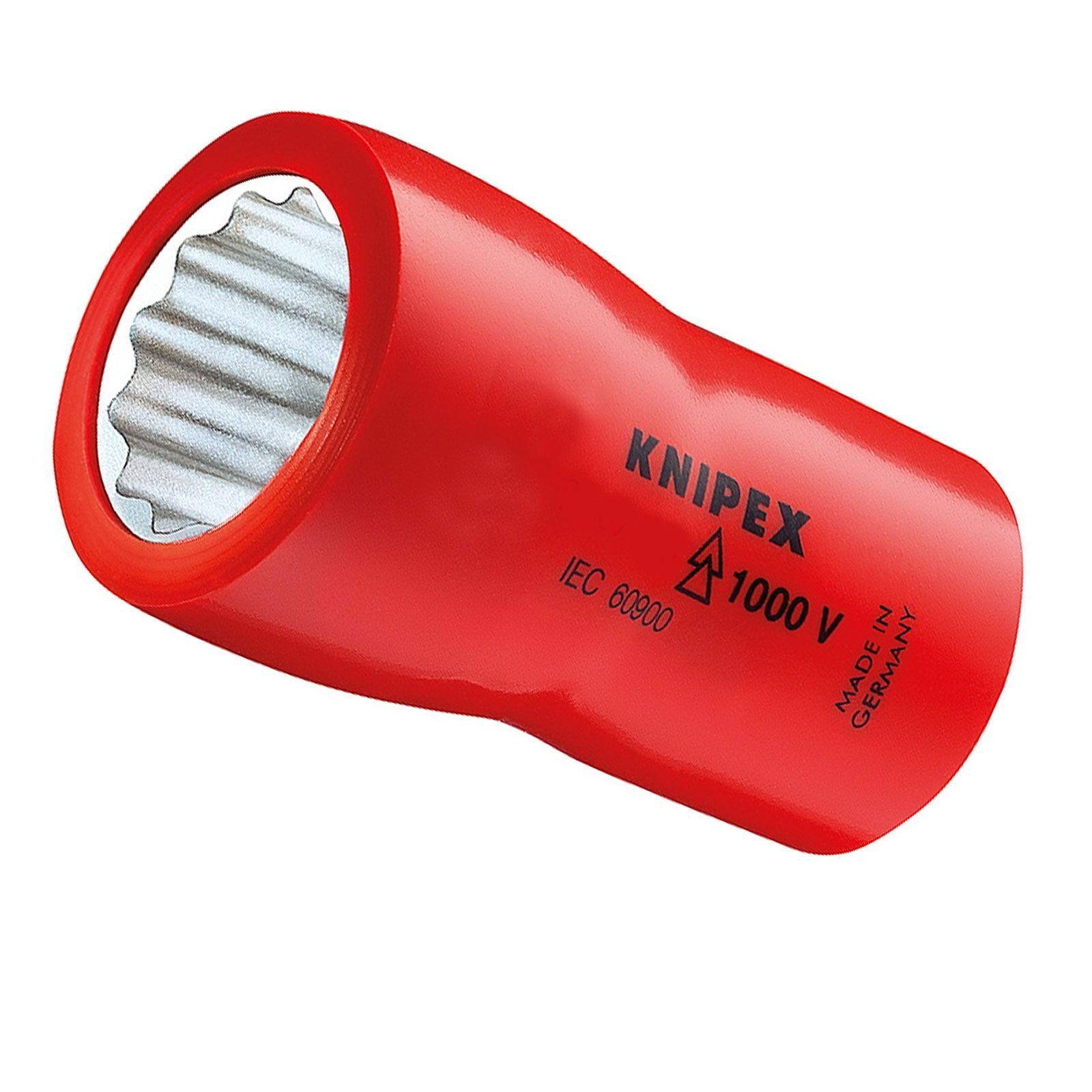 Knipex 1x Steckschlüsseleinsatz für Sechskantschrauben 3/8" - 98373/8" Knipex 1x Steckschlüsseleinsatz für Sechskantschrauben 3/8" - 98373/8"