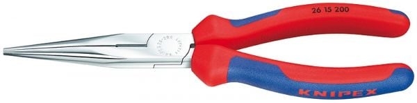 Knipex Flachrundzange mit Schneide - 2615200