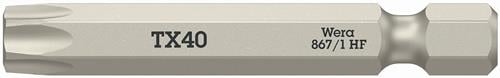 Bit 867 TORX® HF 1/4 Zoll TX 40 L.50mm o.Farbleitsystem WERA