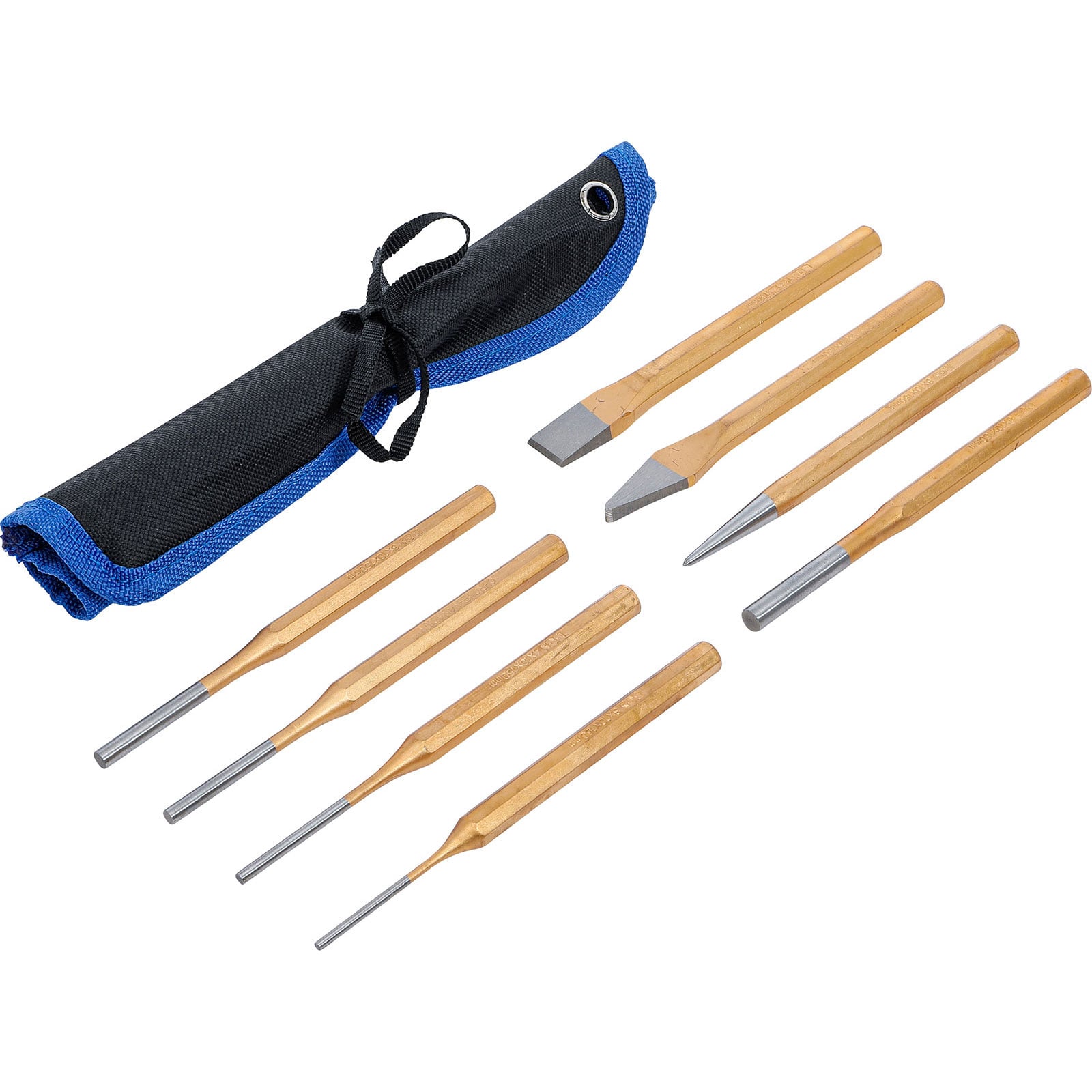 BGS Splintentreiber-Satz 150 mm inkl. Meißel + Körner 8tlg. - 1658