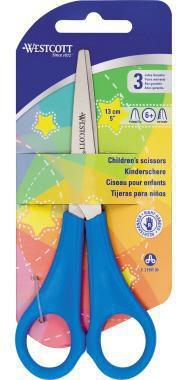 Westcott Kinderschere E-21595 00 13cm 5 Zoll spitz blau