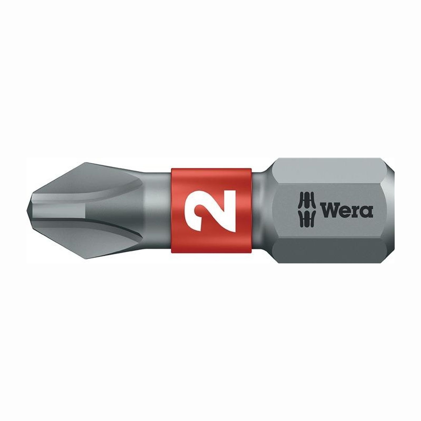 Wera 10x Bit 851/1 BTZ 1/4″ PH Länge 25 mm BiTorsion zähhart