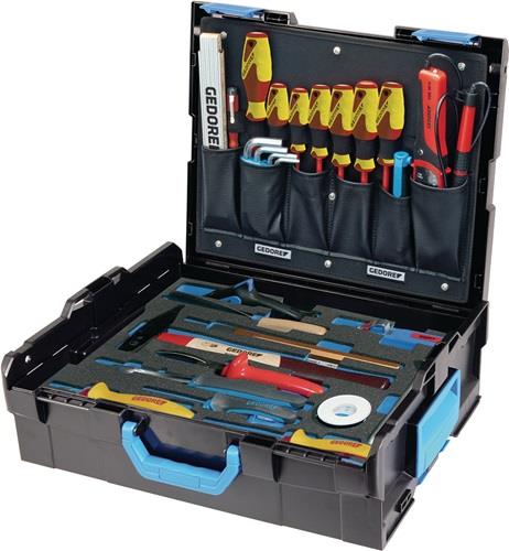 Gedore 36tlg. Gedore L-Boxx 136 mit Sortiment Elektriker - 1100-02