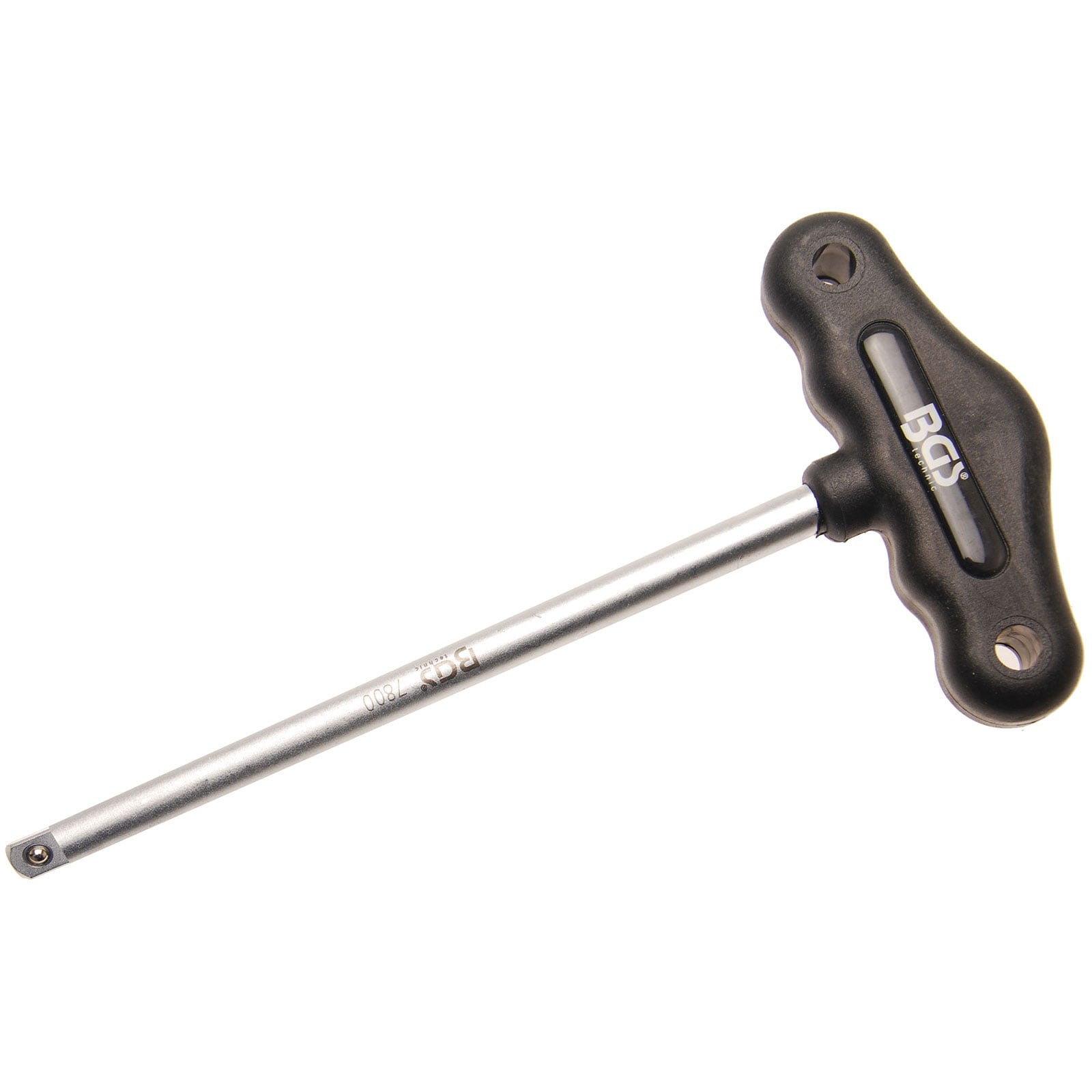 BGS T-Griff Abtrieb Außenvierkant 6,3 mm (1/4") 230 mm - 7800