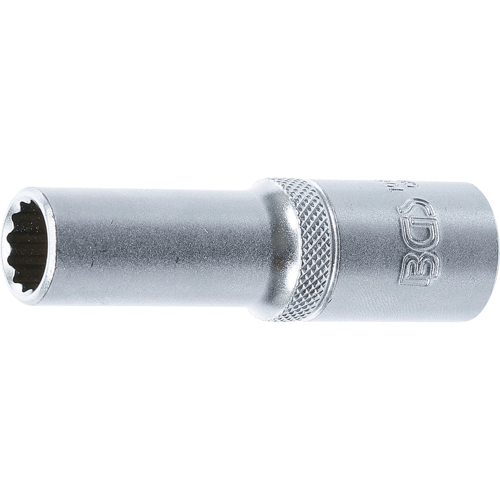 BGS Steckschlüssel-Einsatz Zwölfkant tief Antrieb Innenvierkant 12,5 mm (1/2") SW 12 mm - 10662