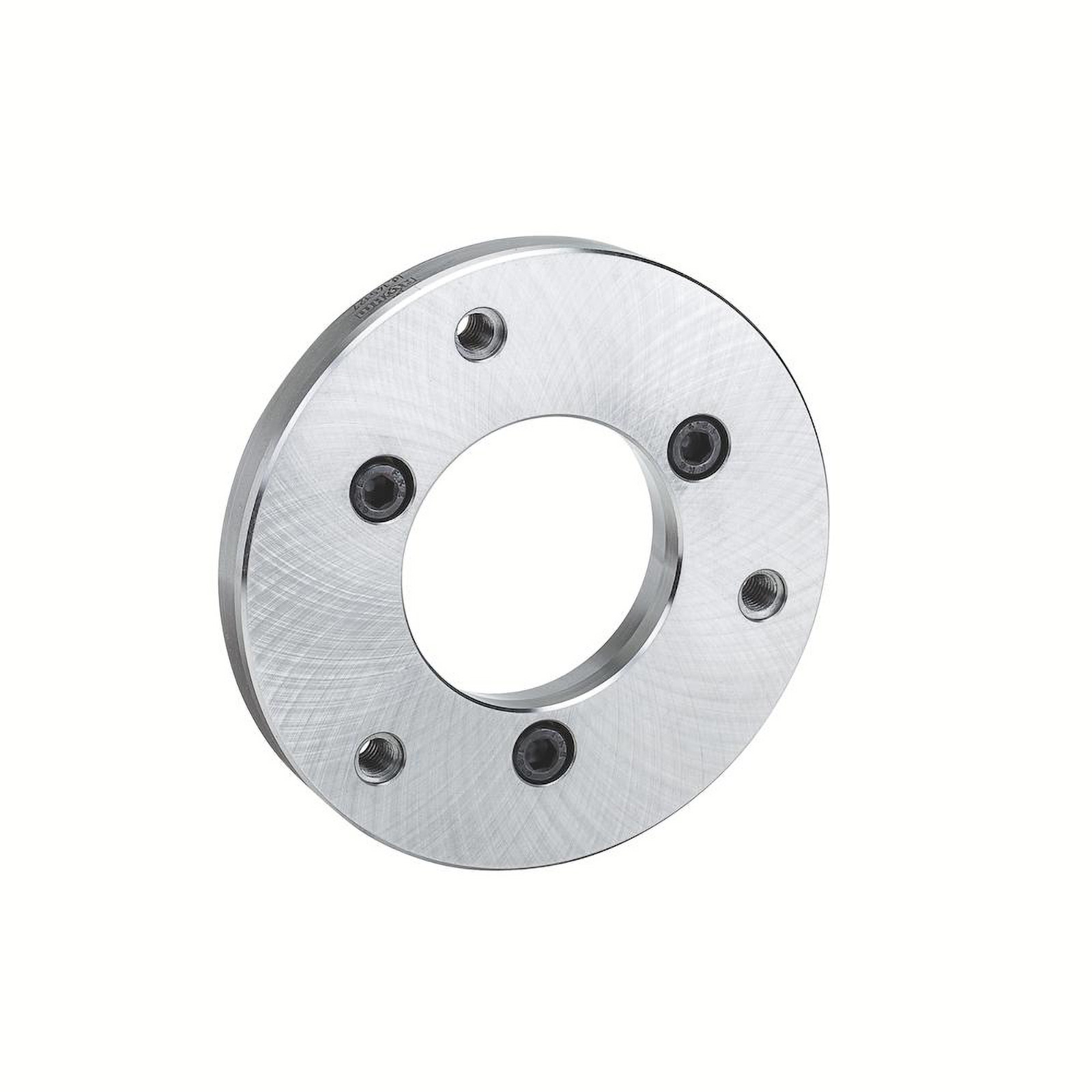 Röhm Stahl-Zwischenflansche mit zylindrischer Zentrieraufnahme DIN 6353 für Dreibacken-futter Spindelkopfgröße 5, Größe 140 Ausführung I - 159878