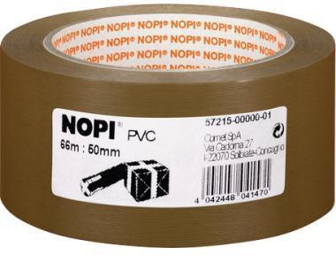 NOPI Packband 57215-00000 50mmx66m PVC braun