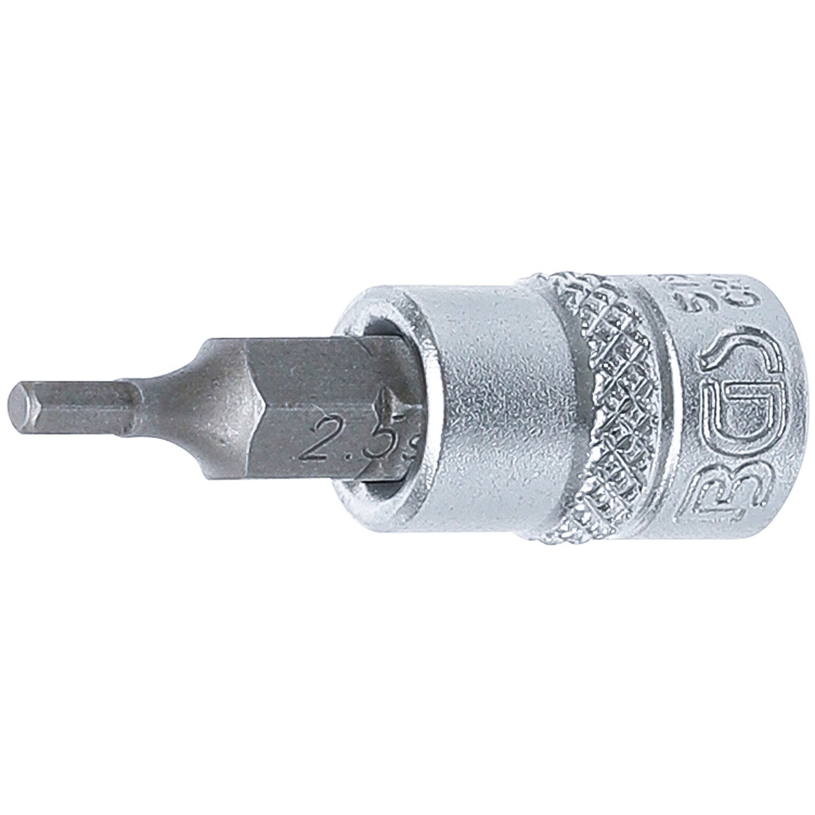 BGS Bit-Einsatz Antrieb Innenvierkant 12,5 mm (1/2") Keil-Profil (für RIBE) M9 - 4154