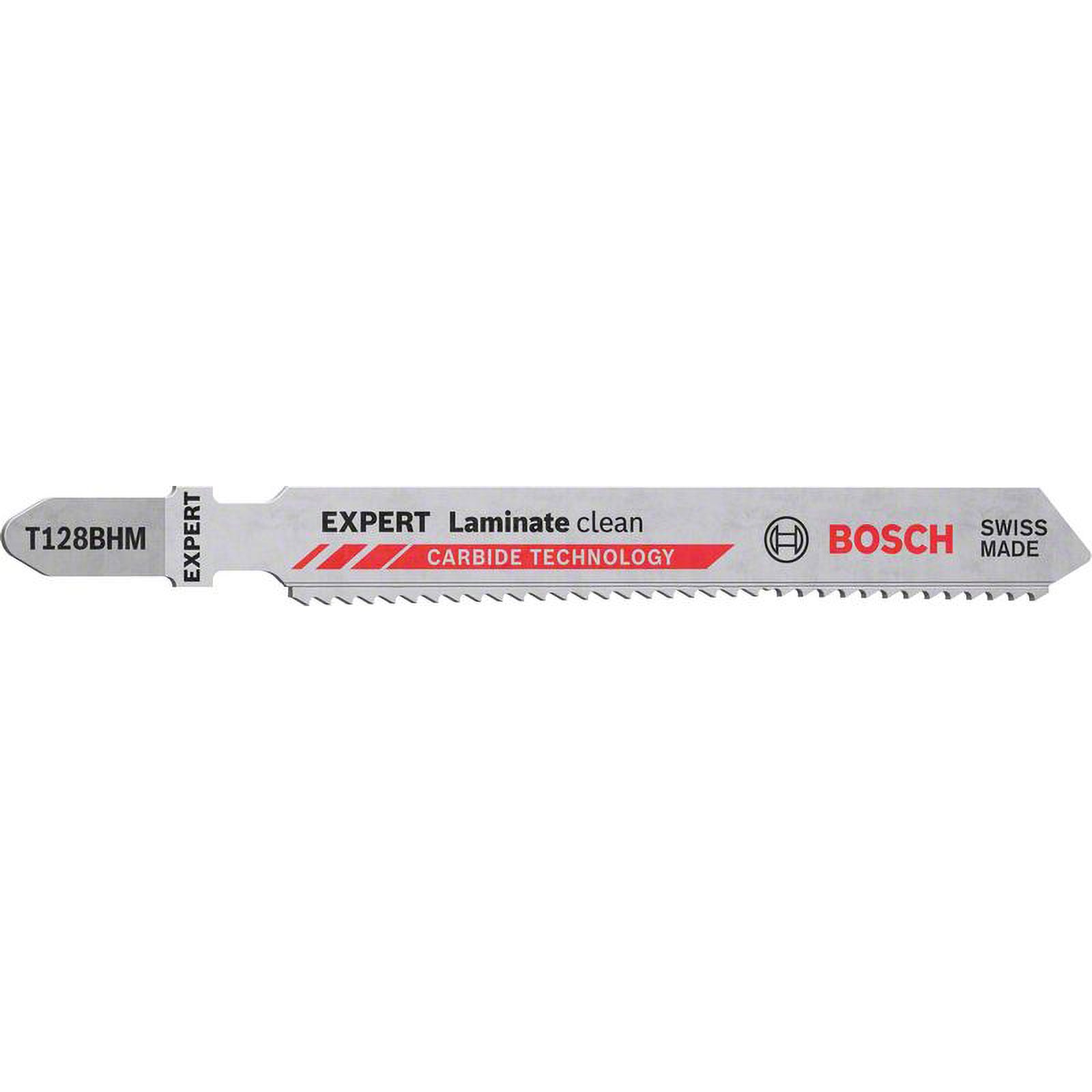 Bosch EXPERT Laminate Clean T128BHM Stichsägeblatt, 2 Stück - 2608901707