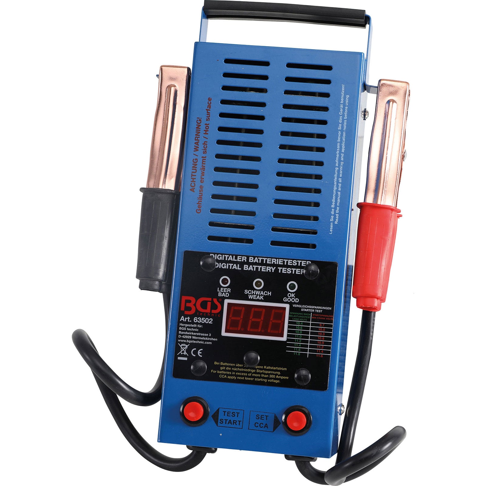BGS Digitaler Batterie-Tester - 63502