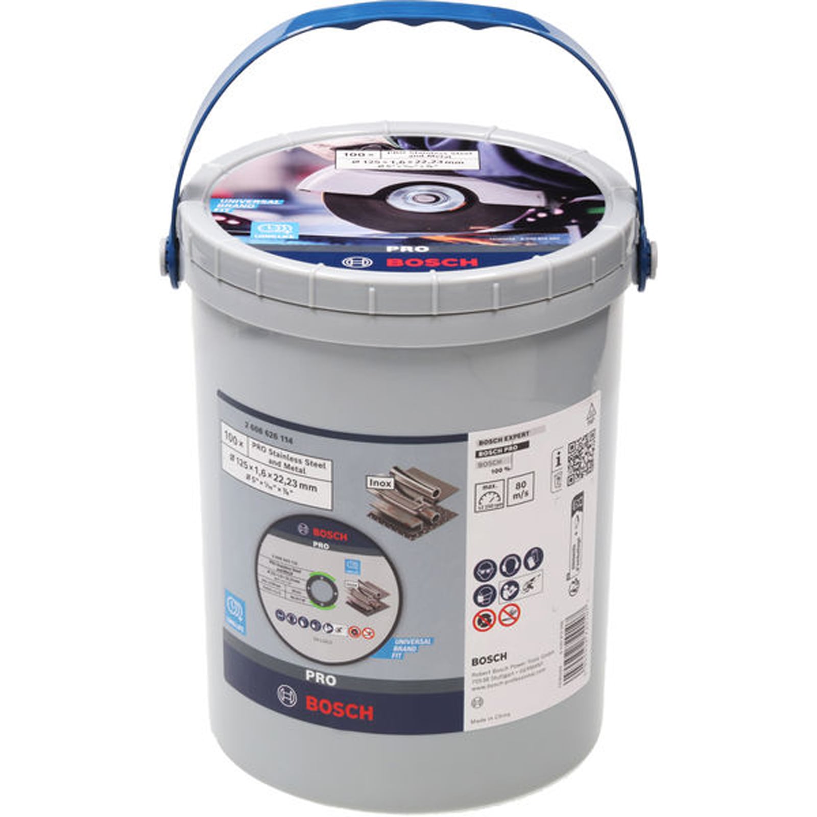 Bosch PRO Stainless Steel and Metal Trennscheibe 125 x 1,6 x 22,23 mm gerade 100 St - 2608626114