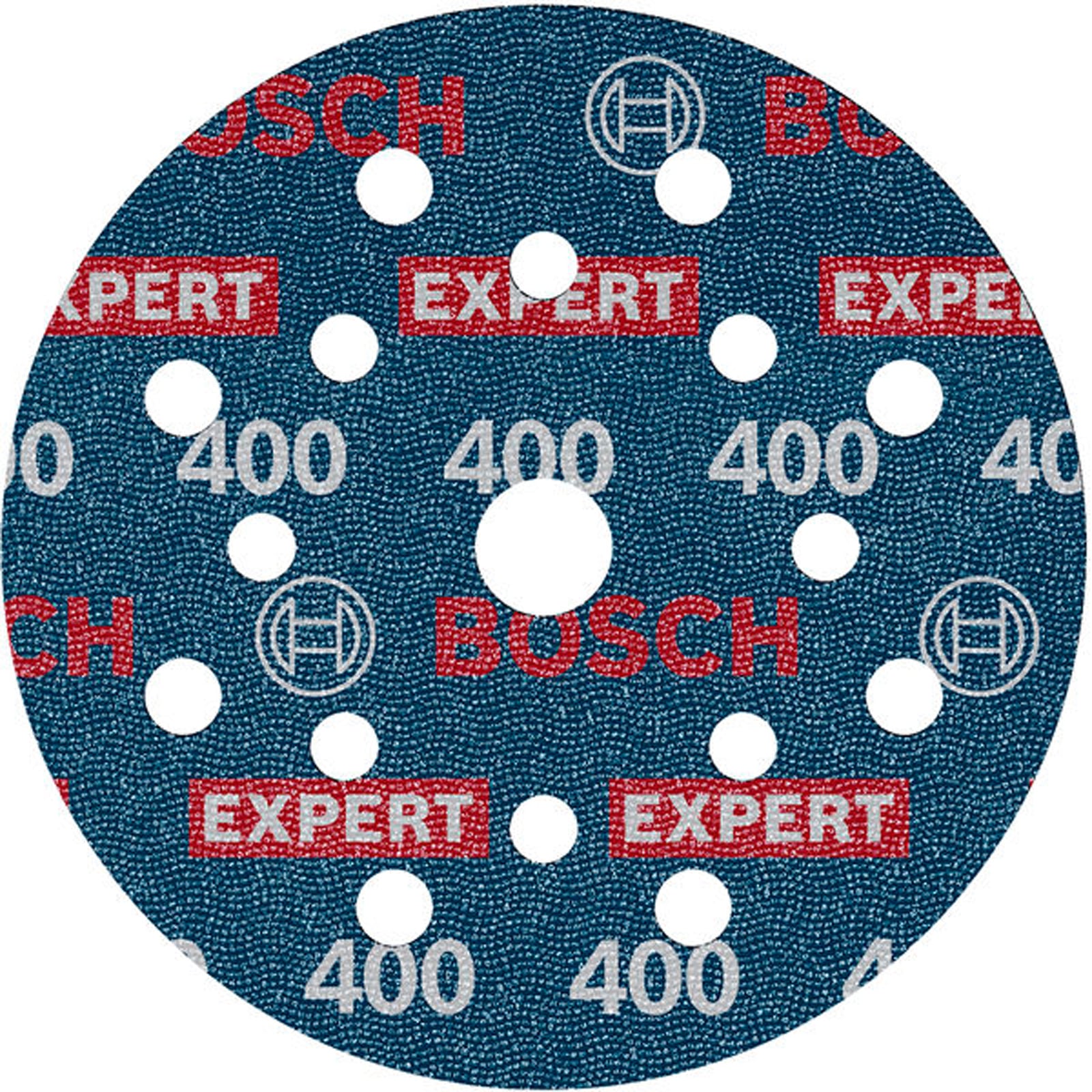 Bosch EXPERT O780 Folienschleifscheibe 125 mm K400 50 Stück - 2608902423