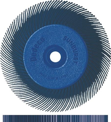 Radialbürste Sunburst Ø152xB12,7x25,4mm 400 Form DISC RA PREMIUM