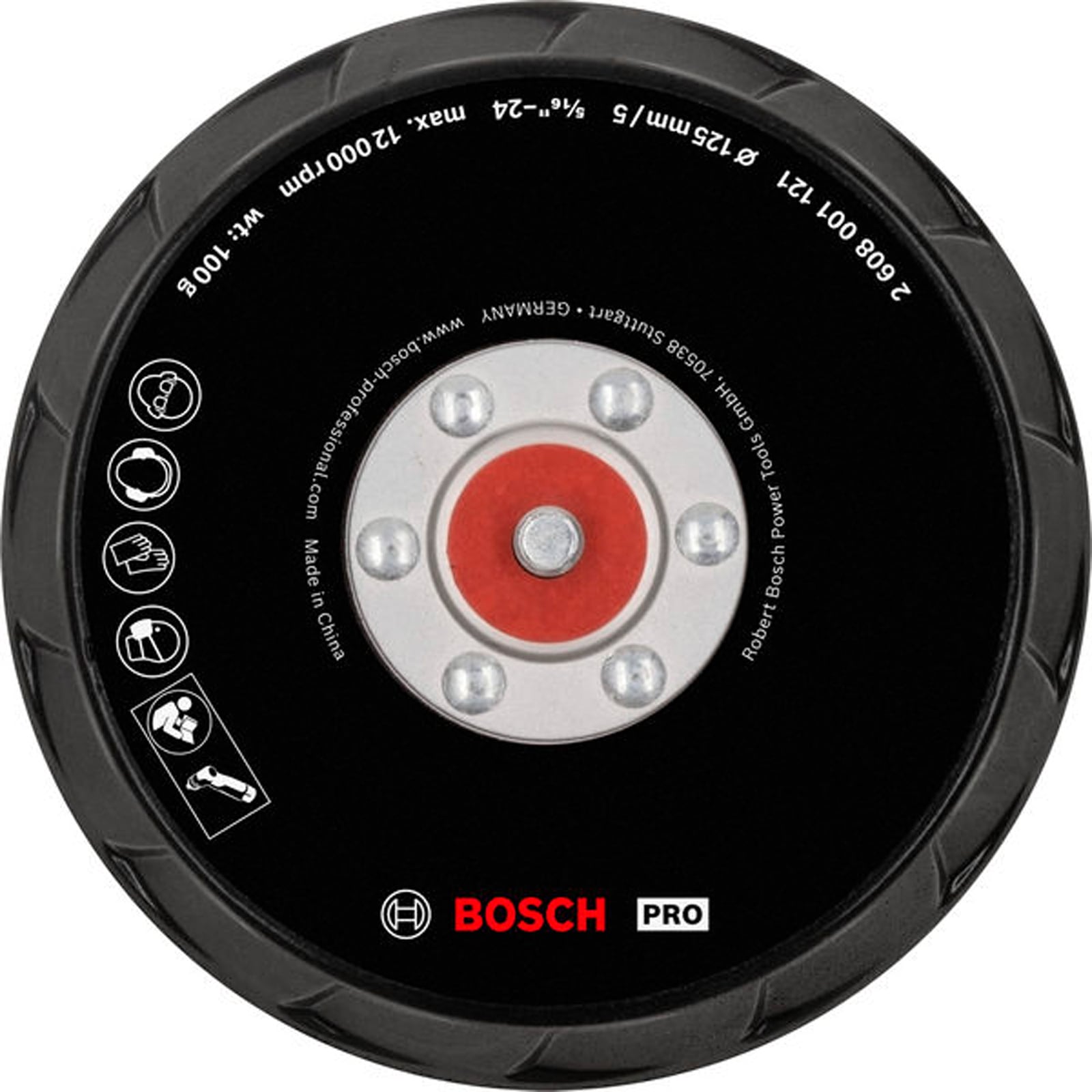 Bosch PRO Polierteller 125 mm GPX 12V-125 - 2608001121