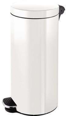 helit Tretabfalleimer H2404305 Silberionen 30l weiß