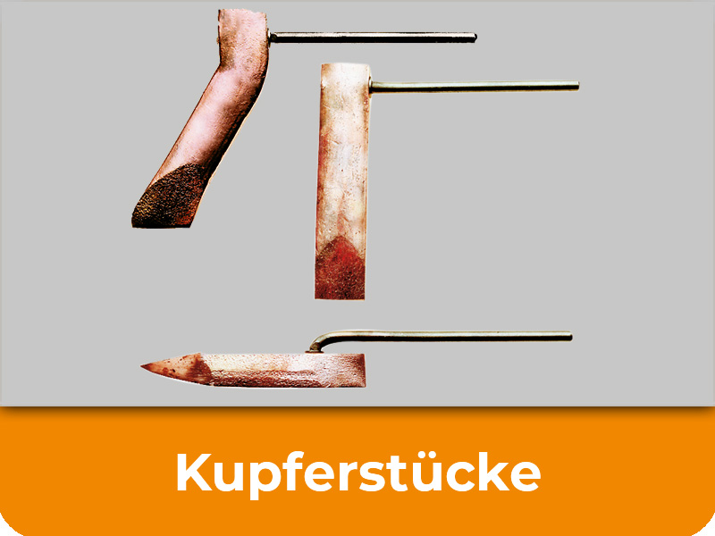 Sievert Kupferstücke für Löt- und Schweißarbeiten